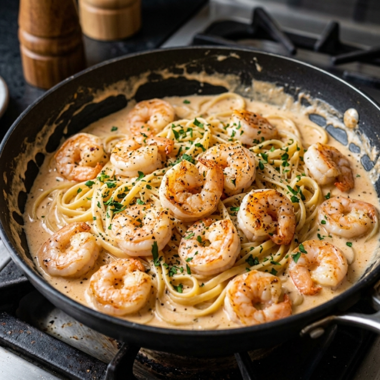 Chipotle Shrimp Spaghetti – A Creamy, Smoky Delight